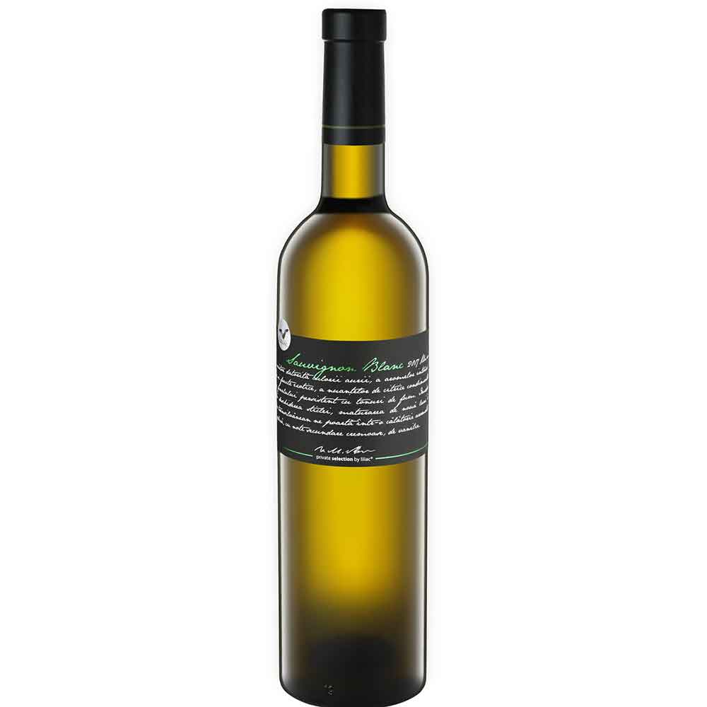 Vin alb sec Private Selection Sauvignon Blanc Liliac Winery, 0.75L