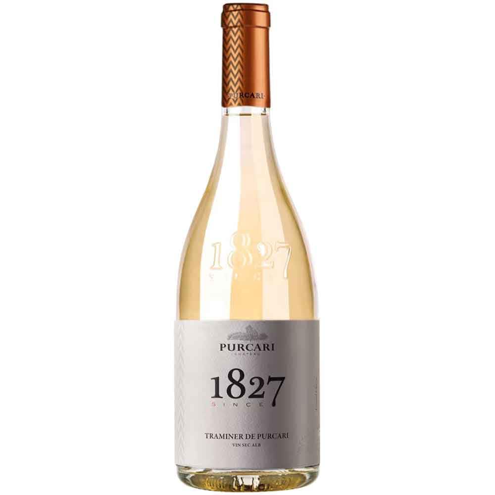 Vin alb sec Purcari 1827 Traminer, 0.75L