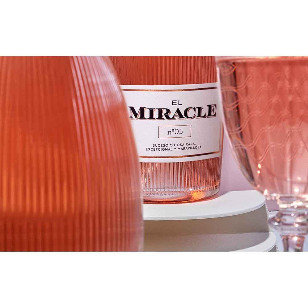 Vin rose dulce El Miracle N5, 0.75L