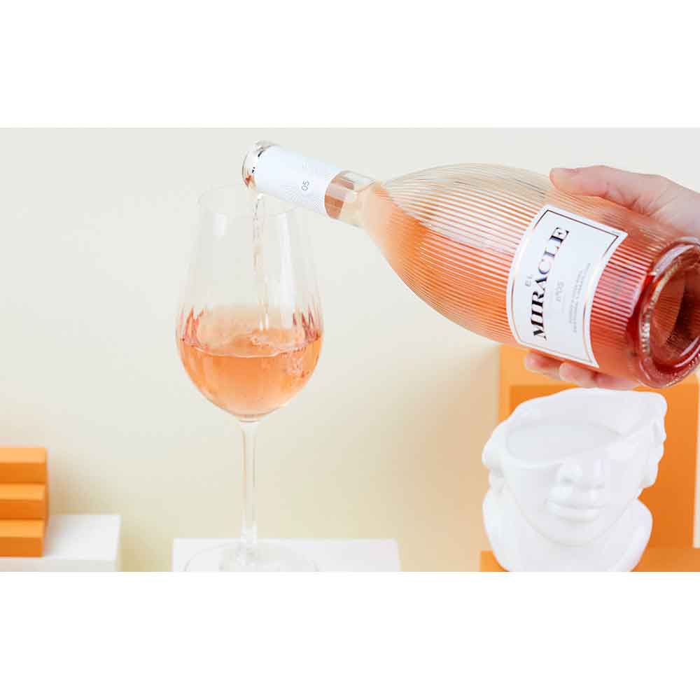 Vin rose dulce El Miracle N5, 0.75L