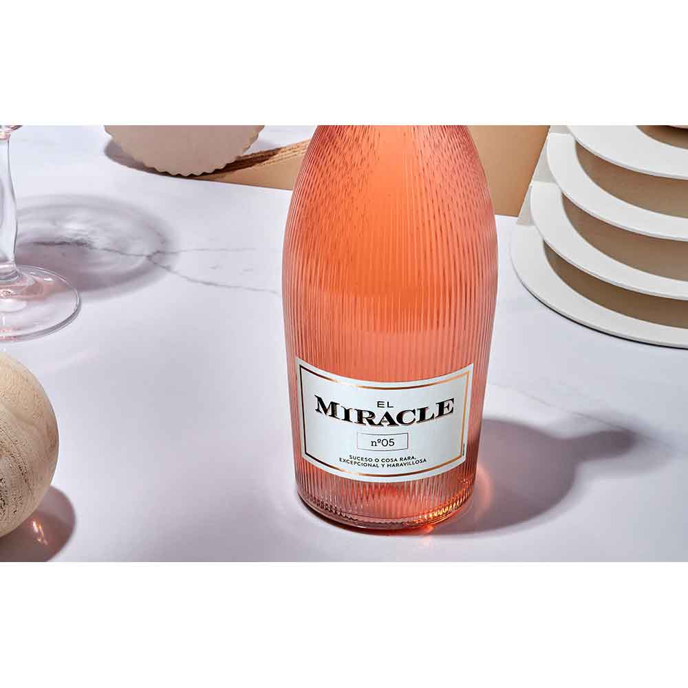 Vin rose dulce El Miracle N5, 0.75L
