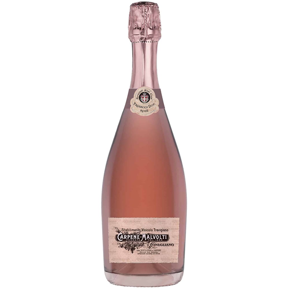 Vin spumant Prosecco Rose Brut DOC, 0.75L