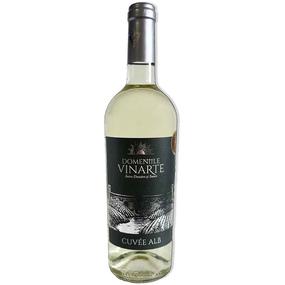 Vin alb sec Cuvee Alb Vinarte, 0.75L