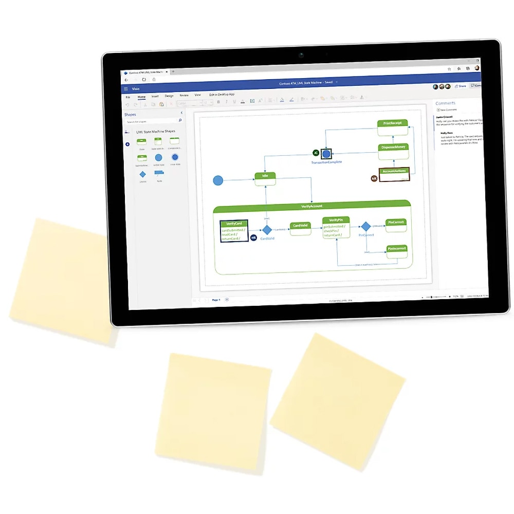 Microsoft Visio Standard 2024, Toate limbile, 1 PC, ESD