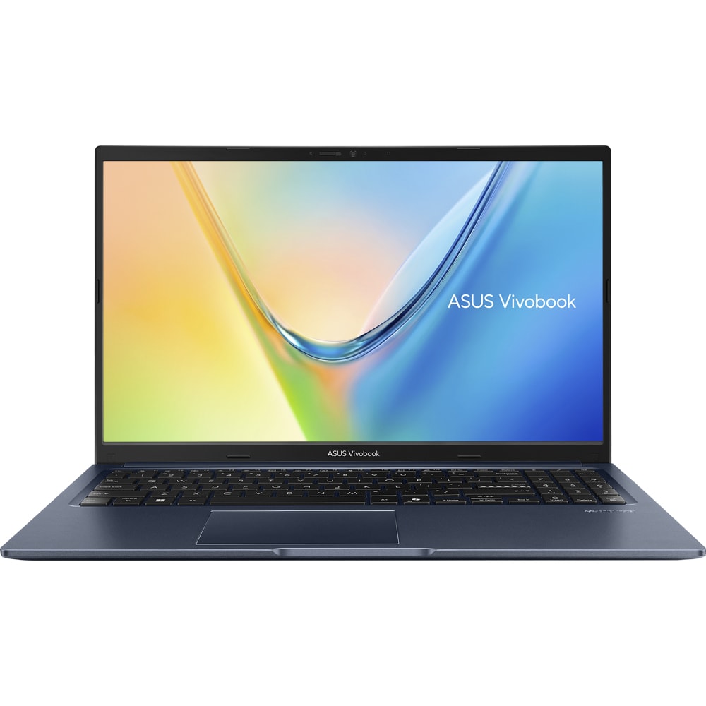 Laptop ASUS Vivobook 15 M1502XA-BQ012, AMD Ryzen 7 7840HS pana la 5.1GHz, 15.6" Full HD, 8GB, SSD 512GB, AMD Radeon Graphics, Free DOS, Quiet Blue