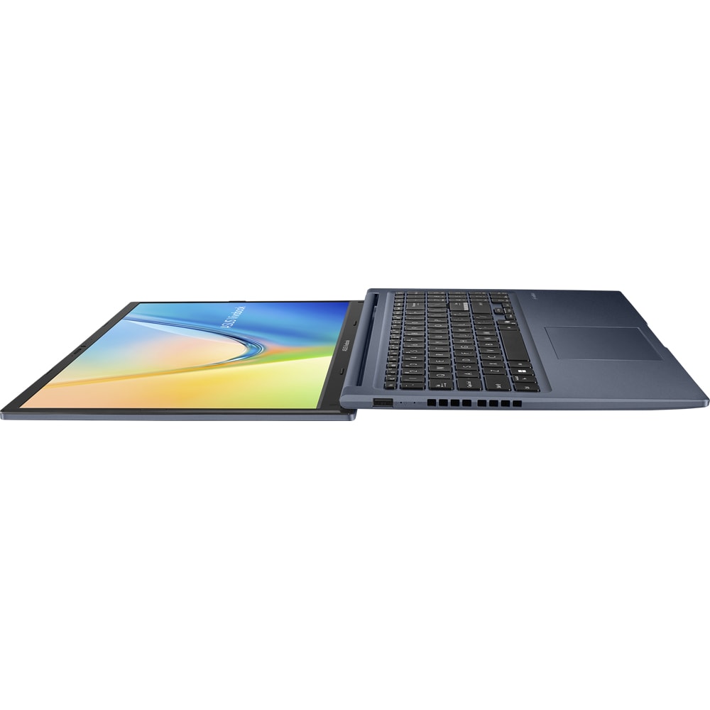 Laptop ASUS Vivobook 15 M1502XA-BQ012, AMD Ryzen 7 7840HS pana la 5.1GHz, 15.6" Full HD, 8GB, SSD 512GB, AMD Radeon Graphics, Free DOS, Quiet Blue