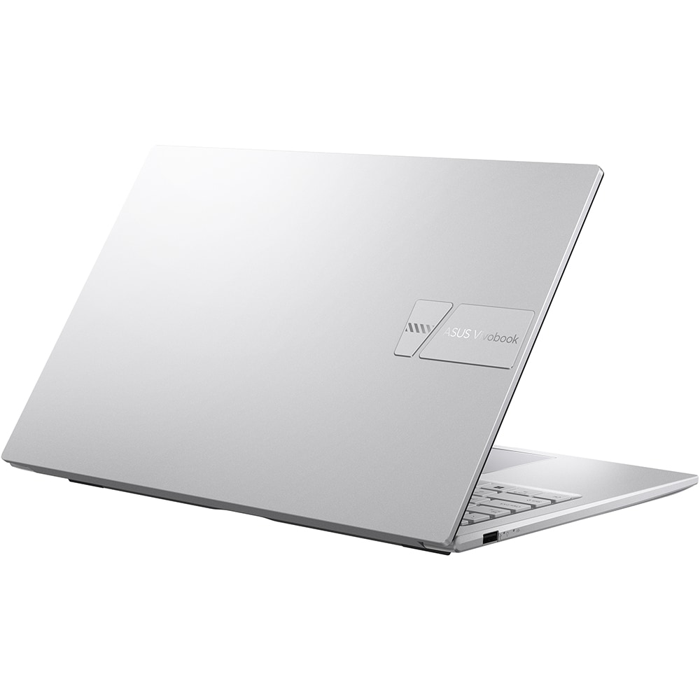Laptop ASUS VivoBook 15 R1504VA-BQ1052, Intel Core i5-1335U pana la 4.6GHz, 15.6" Full HD, 16GB, SSD 512GB, Intel Iris Xe Graphics, Free DOS, Cool Silver