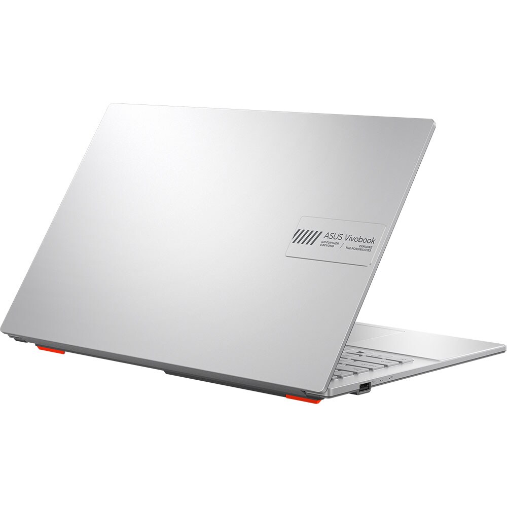 Laptop ASUS Vivobook Go 15 OLED L1504FA-L1370, AMD Ryzen 3 7320U pana la 4.1GHz, 15.6" Full HD, 8GB, SSD 512GB, AMD Radeon 610M, Free Dos, Cool Silver