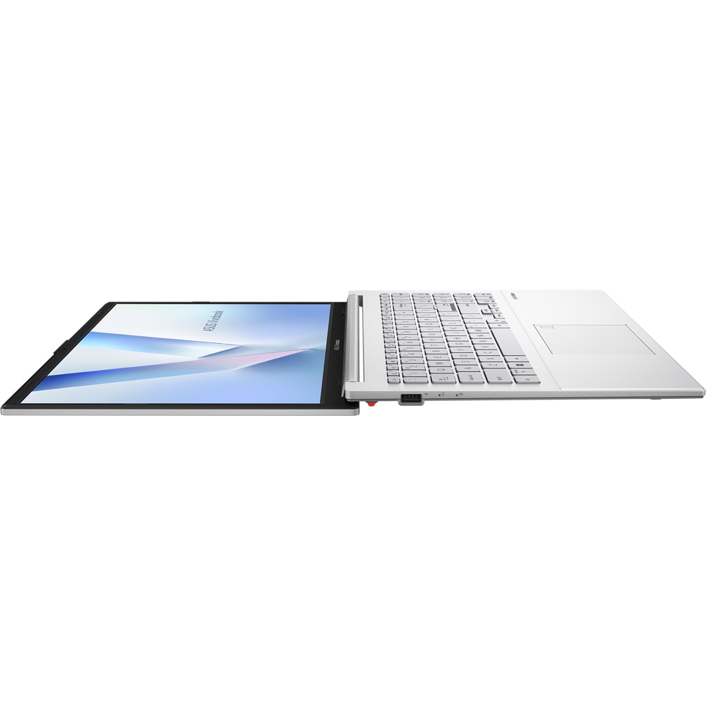 Laptop ASUS Vivobook Go 15 E1504TA-BQ284, Intel N150 pana la 3.6GHz, 15.6" Full HD, 8GB, UFS 256GB, Intel UHD Graphics, Free DOS, Cool Silver