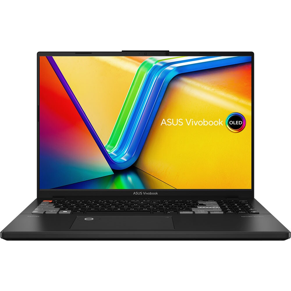 Laptop ASUS Vivobook Pro 16X OLED K6604JV-MX035X, Intel Core i9-13980H pana la 5.6GHz, 16" 3.2K, 32GB, SSD 1TB, NVIDIA Geforce RTX 4060 8GB, Windows 11 Pro, Earl Grey