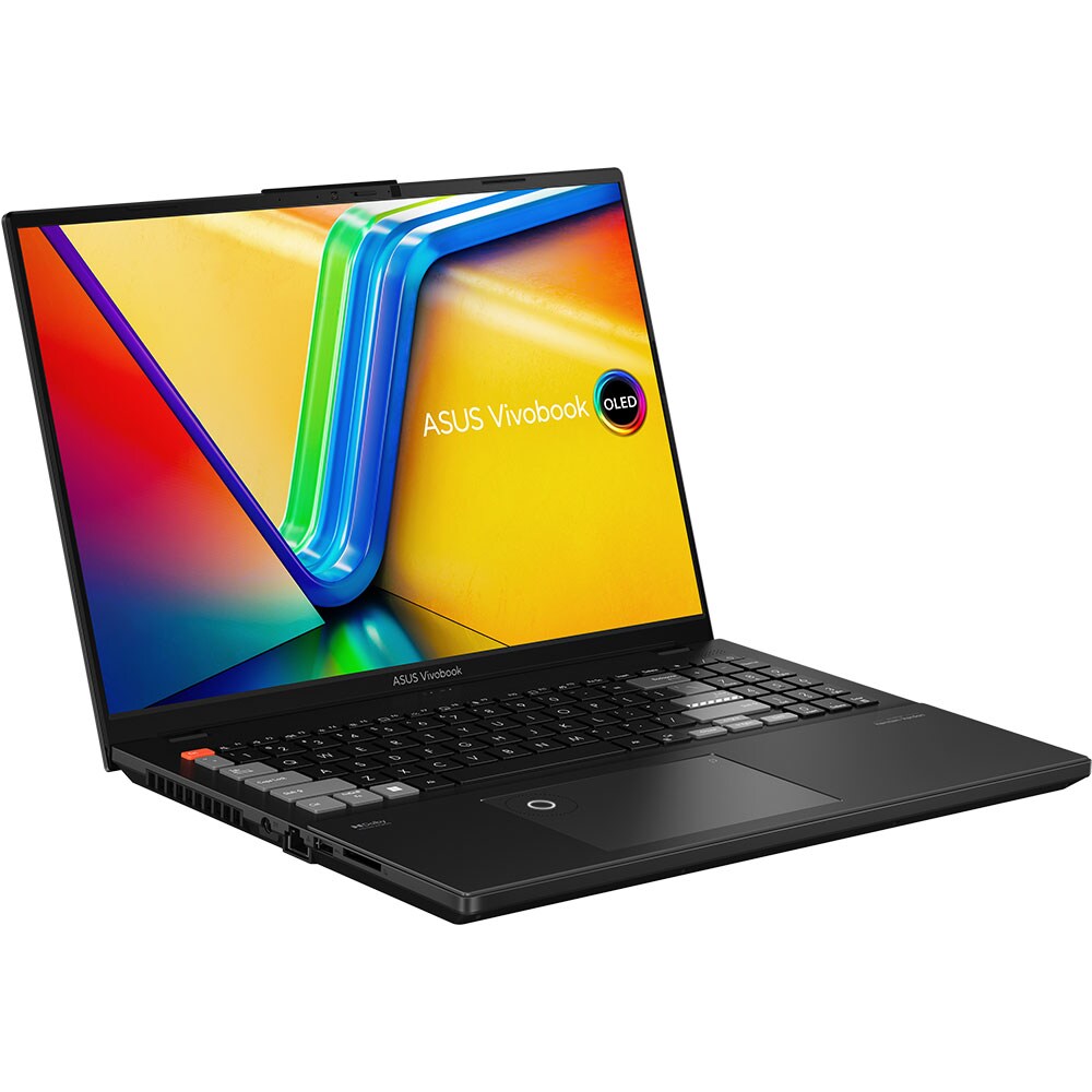 Laptop ASUS Vivobook Pro 16X OLED K6604JV-MX035X, Intel Core i9-13980H pana la 5.6GHz, 16" 3.2K, 32GB, SSD 1TB, NVIDIA Geforce RTX 4060 8GB, Windows 11 Pro, Earl Grey