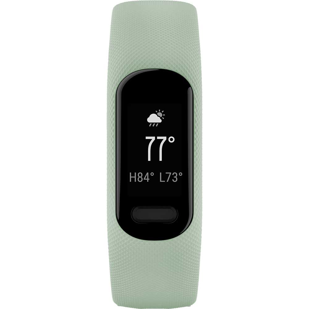 Bratara fitness GARMIN VivoSmart 5, Android/iOS, Bluetooth, Small/Medium, mint