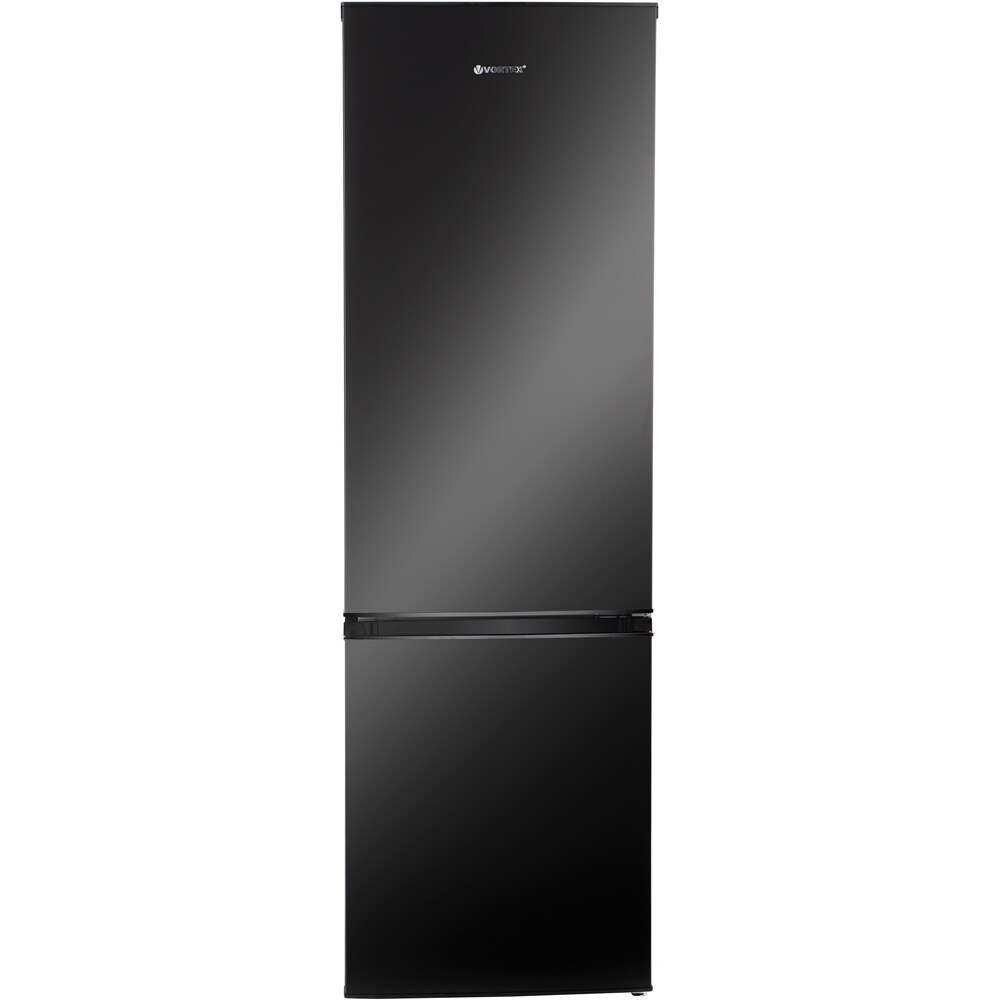 Combina frigorifica VORTEX VK27SBK01S, 268 l, H 178 cm, Clasa F, negru