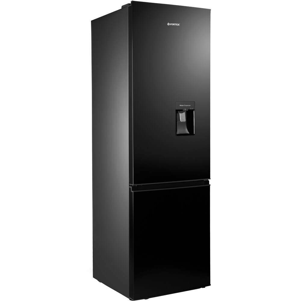 Combina frigorifica VORTEX VK27SSS03S, 268 l, H 178 cm, Clasa F, dozator apa, dark inox