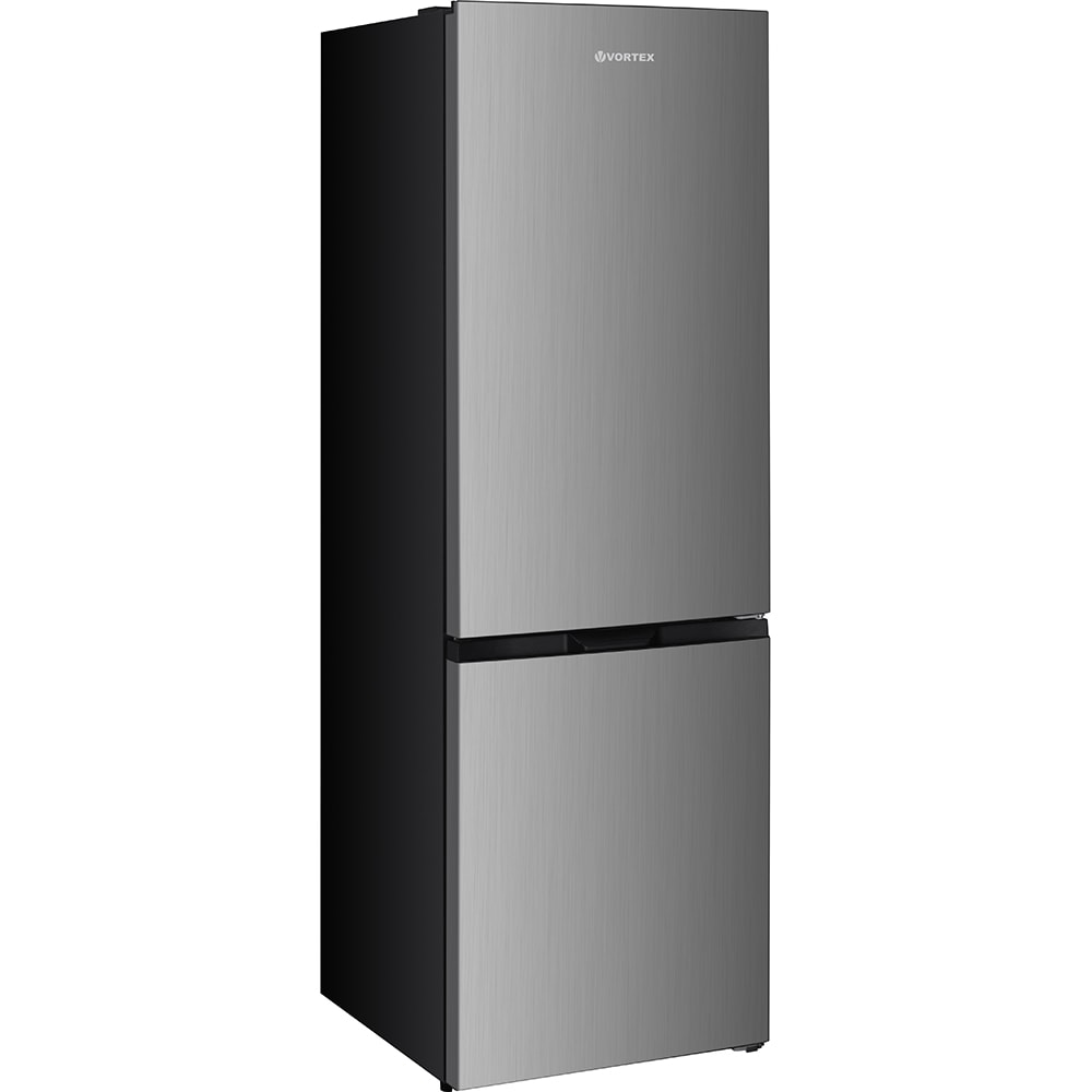 Combina frigorifica VORTEX VK40NSS01H, 400 l, H 186.5 cm, Clasa E, inox