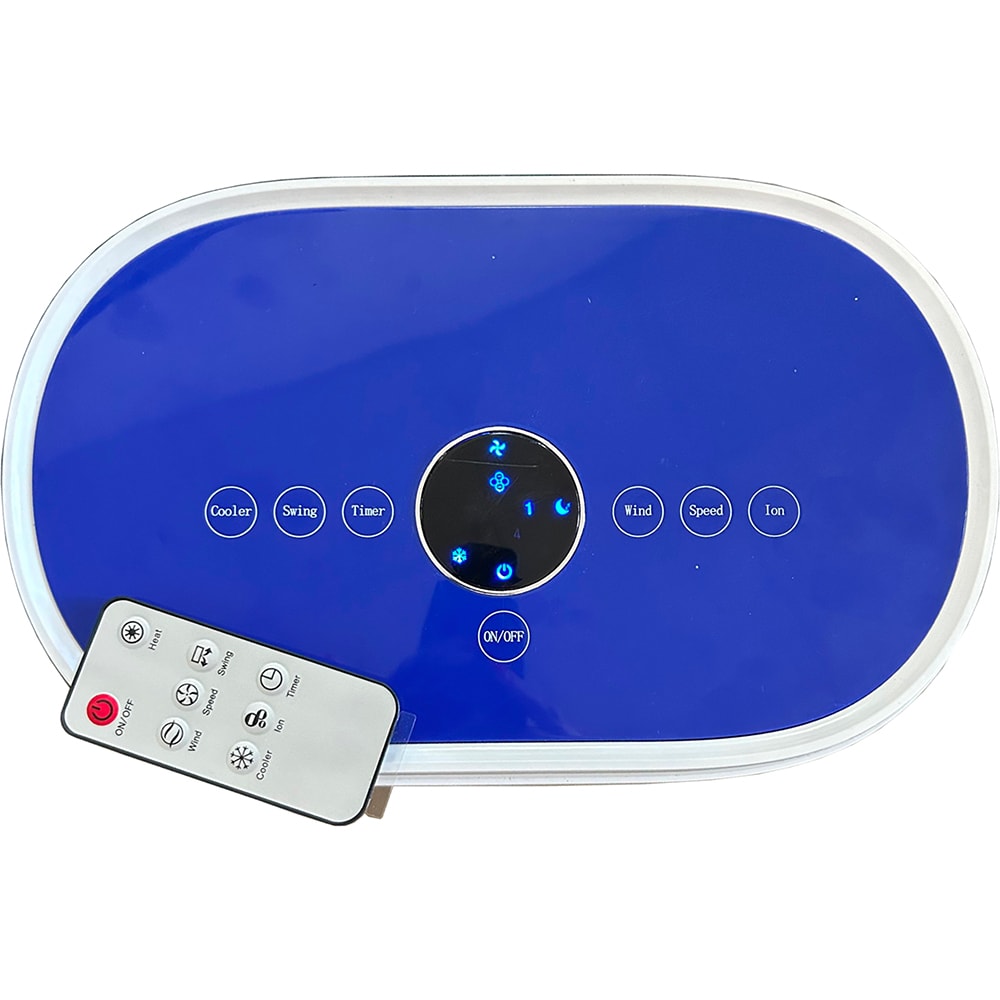 Racitor de aer STUDIO CASA Chill Air 300ION, 3 trepte de viteze, 80W, Umidificare, Ionizare, alb