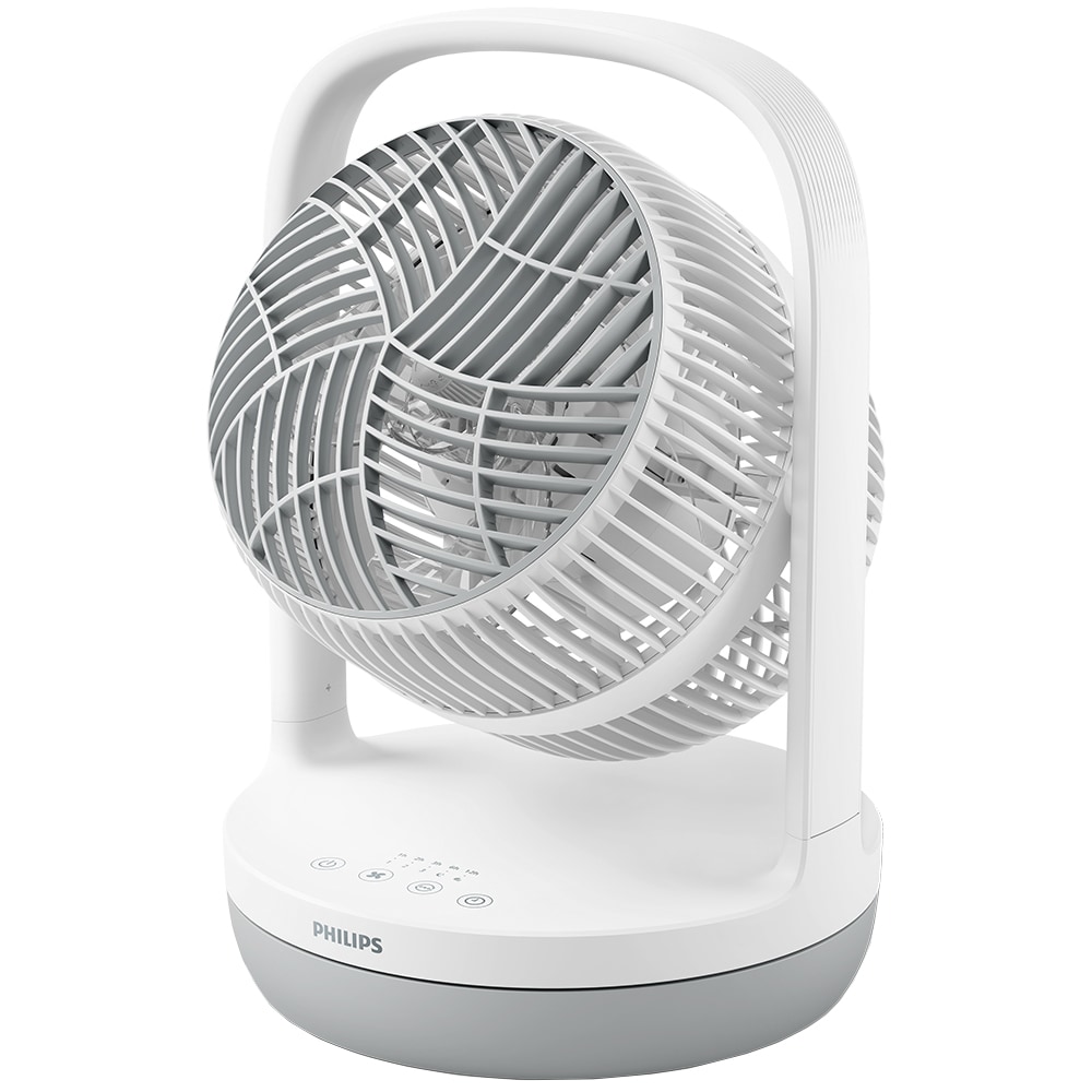 Ventilator de birou PHILIPS CX2050/00, 3 trepte de viteza, 23 cm, 24W, alb