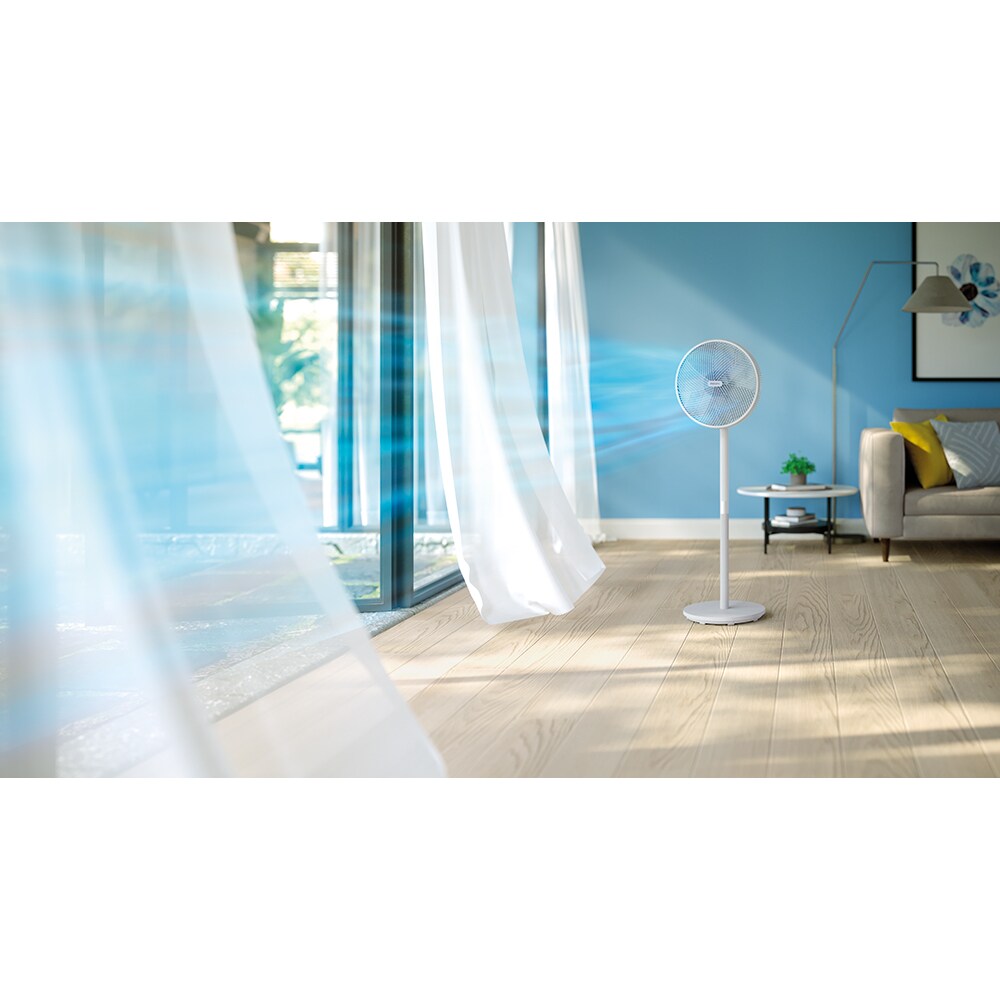 Ventilator cu picior PHILIPS CX2550/00, 3 trepte de viteza, 40 cm, 48W, alb