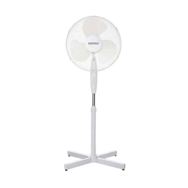 Ventilator cu picior DAEWOO DI9414, 40 cm, 3 viteze, 50W, alb