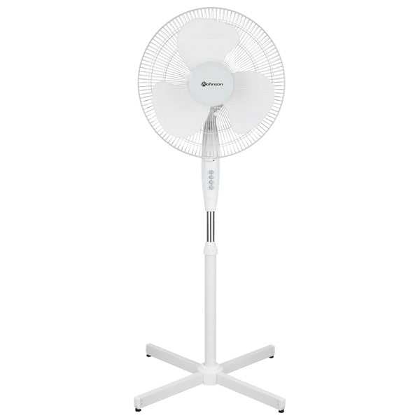 Ventilator cu picior ROHNSON R824, 3 viteze, 45W, alb