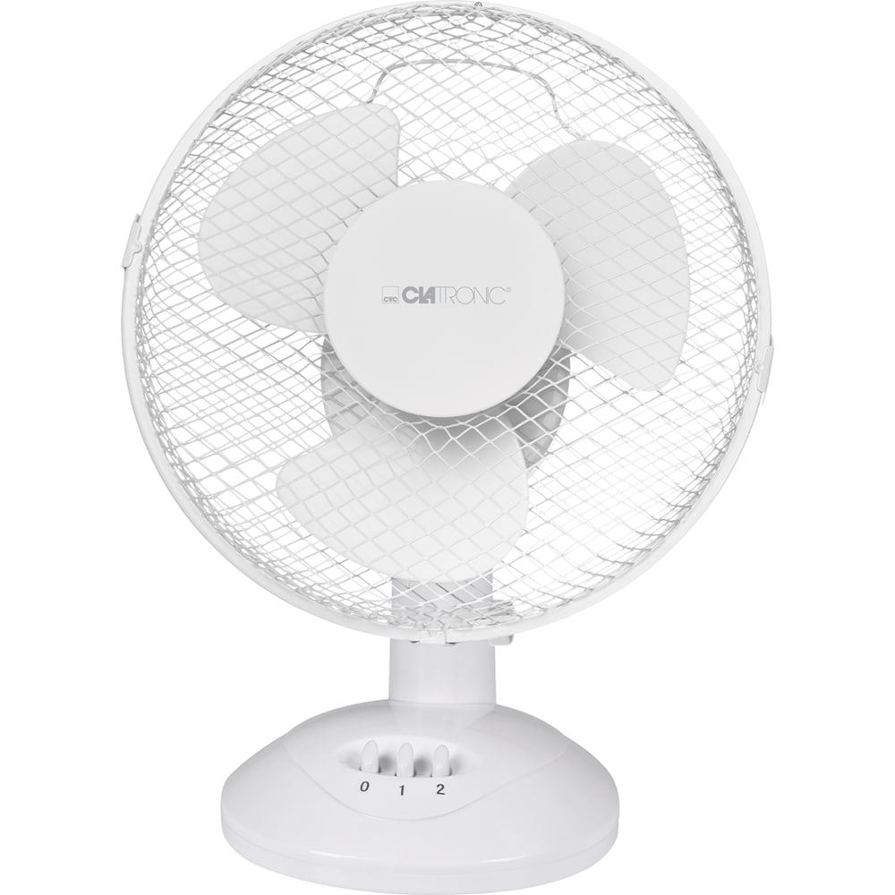 Ventilator de birou CLATRONIC VL3601, 2 trepte viteza, 30W, alb