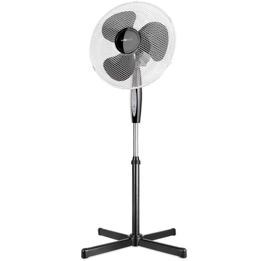 Ventilator cu picior CLATRONIC VL3741, 3 trepte viteza, 45W, negru