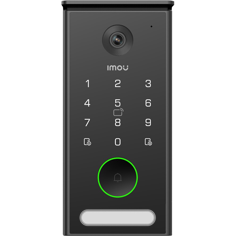 Interfon smart IMOU 7A0A, POE, 1620P, ecran 7', Wi-Fi, comunicare bidirectionala, microfon, negru