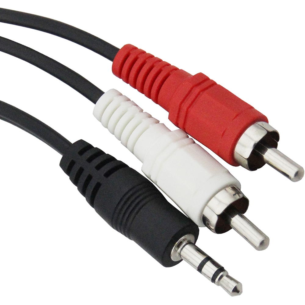 Cablu audio Jack 3.5mm - RCA VORTEX VO2830, 3m, negru