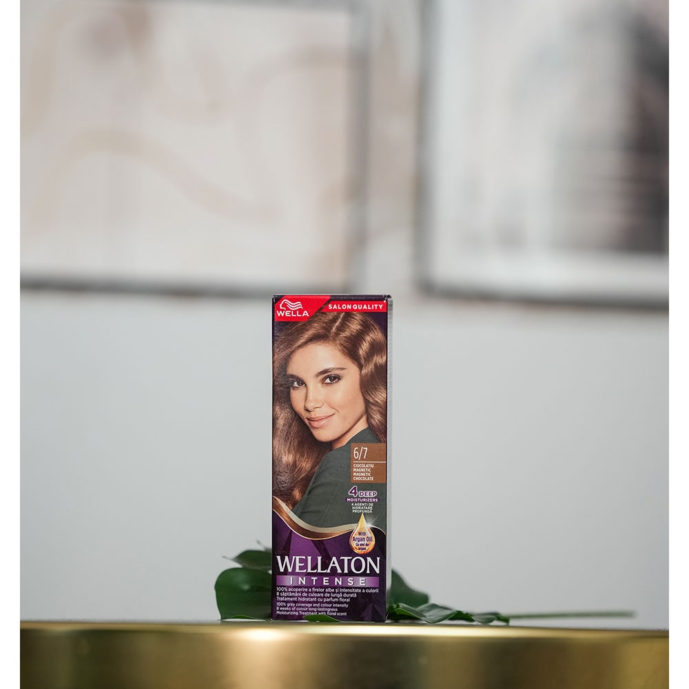 Vopsea de par WELLATON, 6/7 Ciocolatiu Magnetic, 110ml