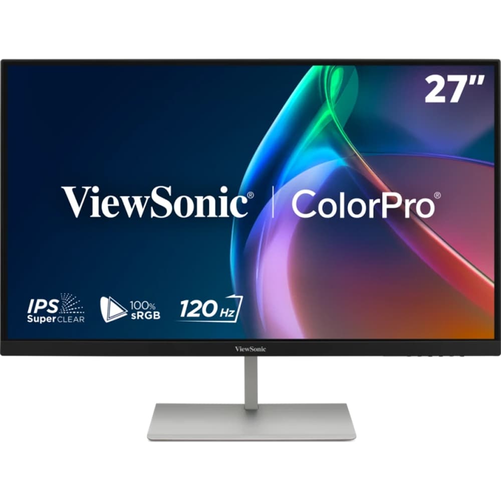 Monitor LED IPS ViewSonic VP2766-2K, 27", QHD, 120Hz, Pantone Validated, USB-C 90W, negru