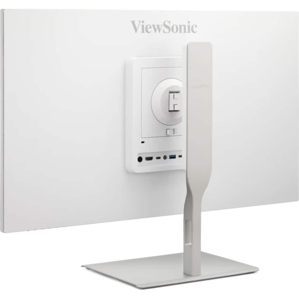 Monitor LED IPS ViewSonic VP2766-2K-W, 27", QHD, 120Hz, Pantone Validated, USB-C 90W, alb
