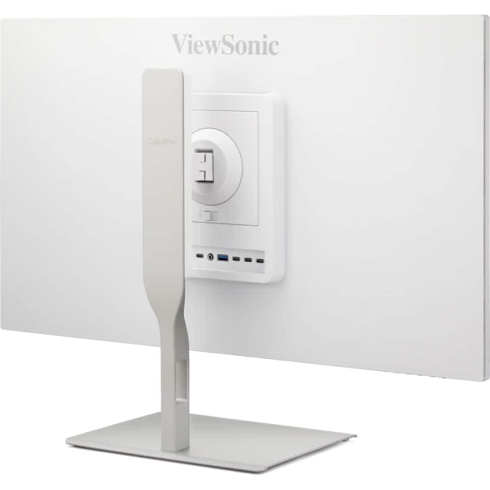 Monitor LED IPS ViewSonic VP2766-2K-W, 27", QHD, 120Hz, Pantone Validated, USB-C 90W, alb