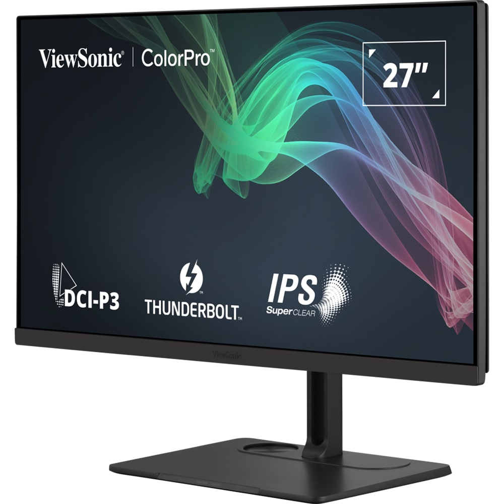 Monitor LED IPS VIEWSONIC VP2776T-4K, 27", UHD, 60Hz, HDR400, Flicker-Free, negru