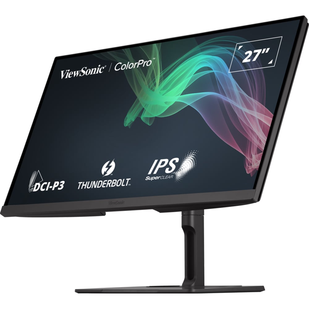 Monitor LED IPS VIEWSONIC VP2776T-4K, 27", UHD, 60Hz, HDR400, Flicker-Free, negru