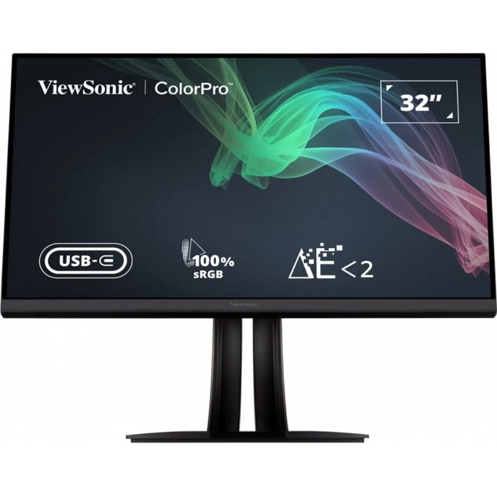 Monitor LED IPS ViewSonic VP3256-4K, 31.5", 4K UHD, 60Hz, Pantone Validated, USB-C 65W, negru