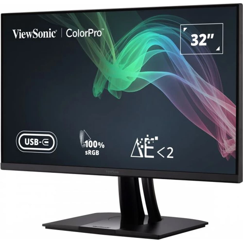 Monitor LED IPS ViewSonic VP3256-4K, 31.5", 4K UHD, 60Hz, Pantone Validated, USB-C 65W, negru
