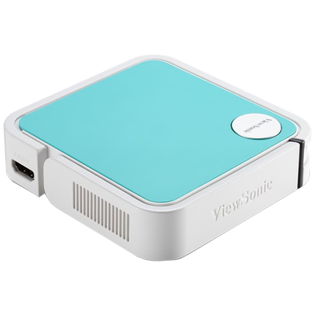 Videoproiector VIEWSONIC M1 Mini Plus, FWVGA, 120 Lumeni, Wi-Fi, alb-verde