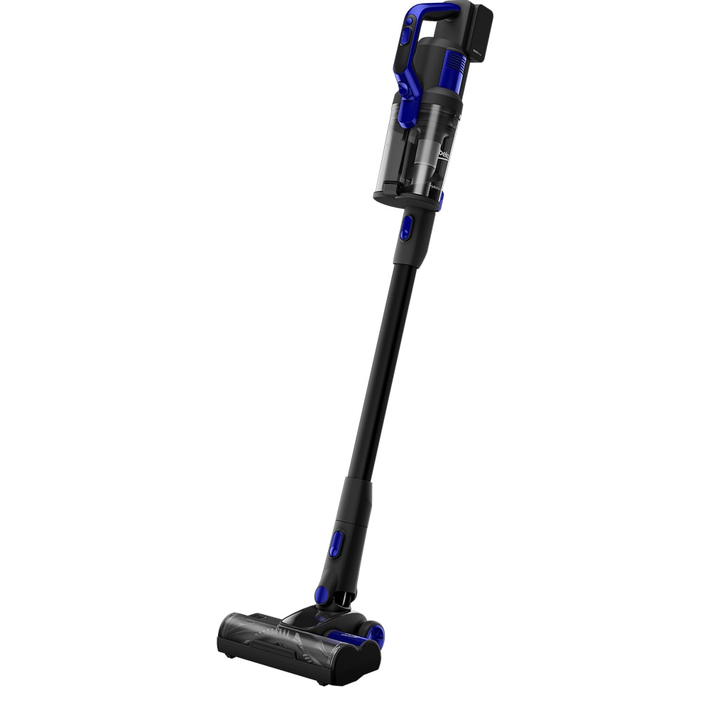 Aspirator vertical BEKO 3in1 Wet&Dry VRW90421VD, 0.4l, 21.6V, autonomie max 60 min, functie auto-curatare, negru-albastru