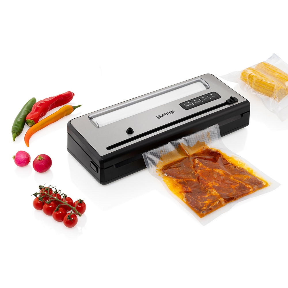 Aparat de vidat GORENJE VS110BE, 110W, argintiu-negru 