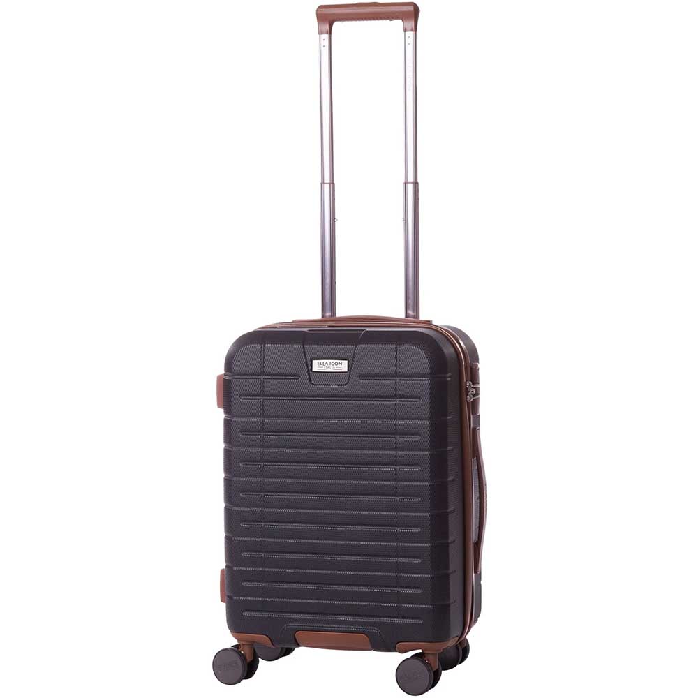 Troler ELLA ICON Leaf 1286, 55 cm, gri inchis