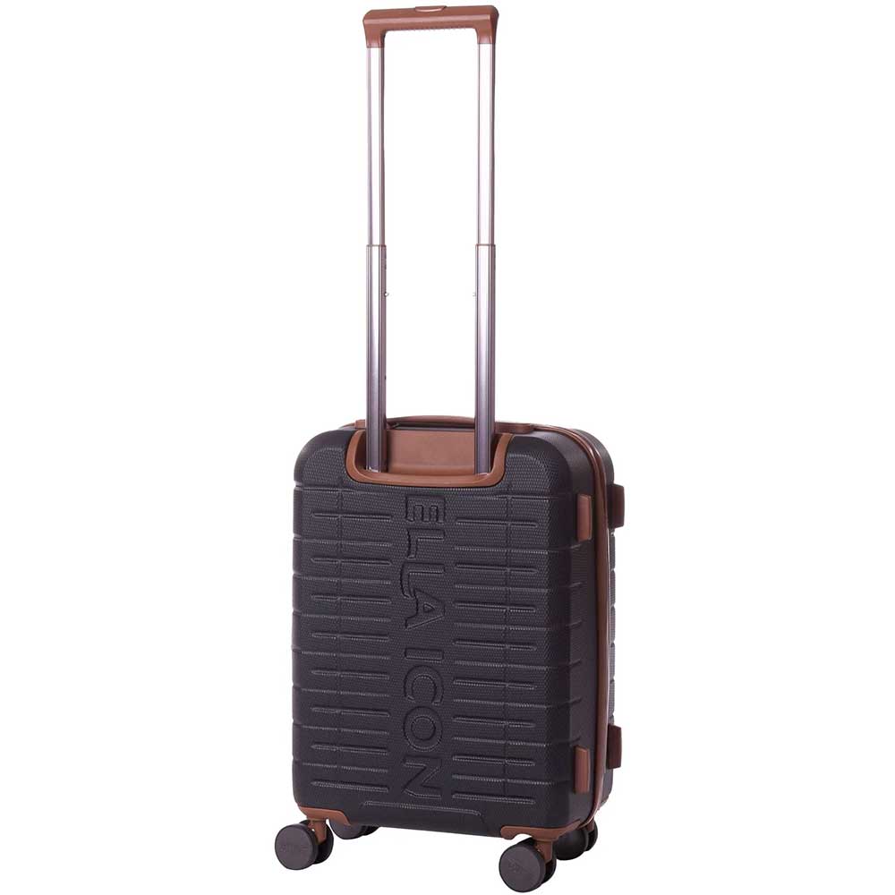 Troler ELLA ICON Leaf 1286, 55 cm, gri inchis