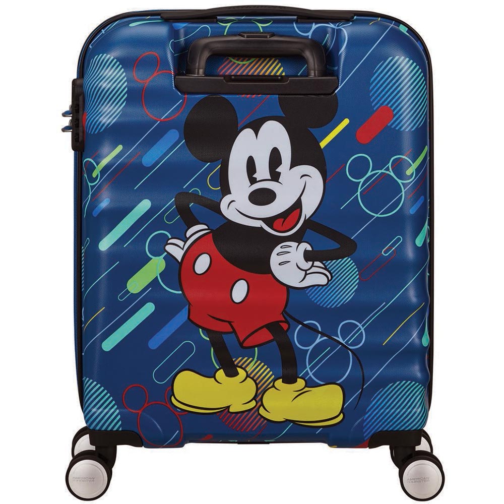 Troler AMERICAN TOURISTER Mickey, 55 cm, albastru