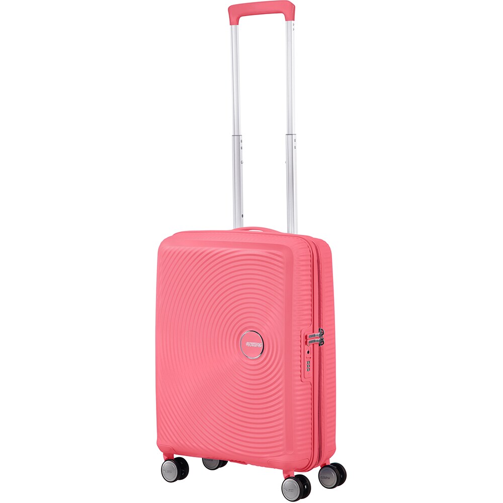 Troler AMERICAN TOURISTER Soundbox, 55 cm, roz
