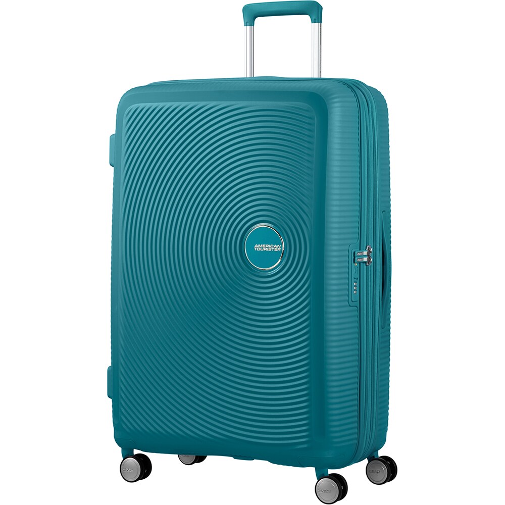 Troler AMERICAN TOURISTER Soundbox, 77 cm, verde