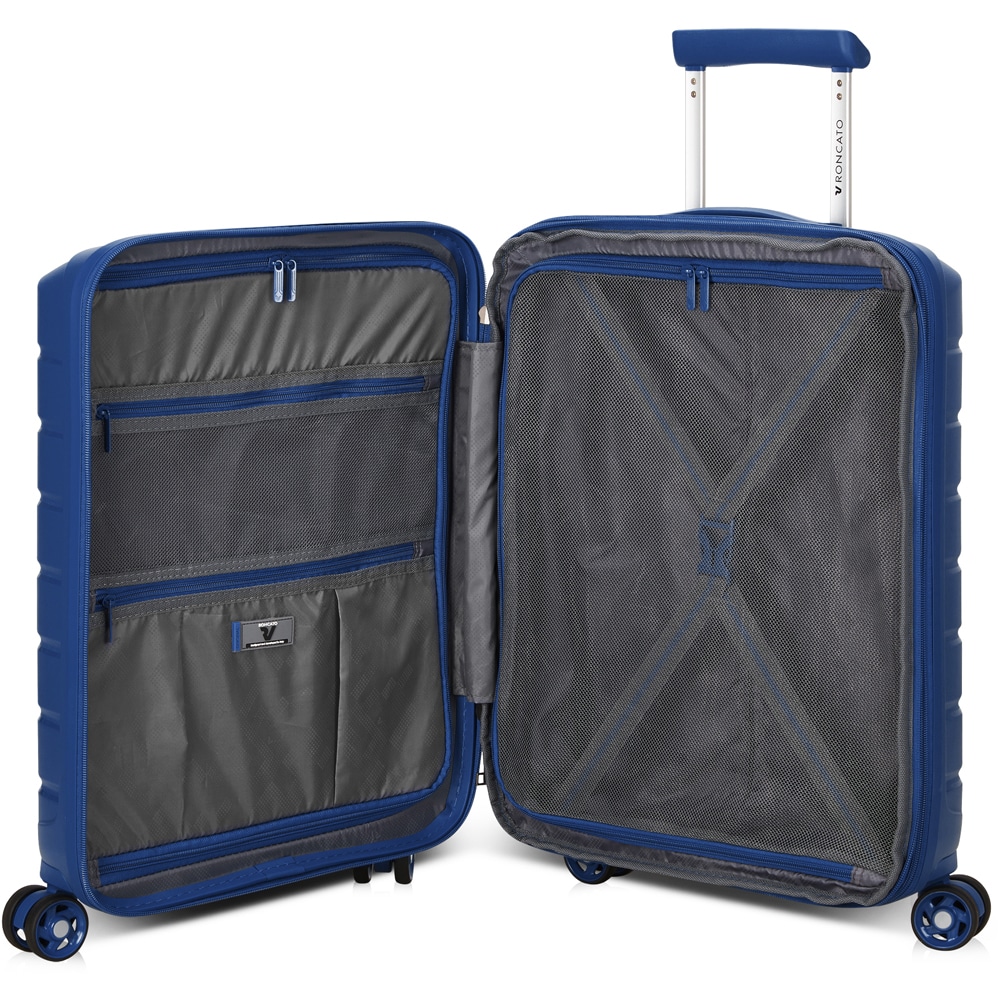 Troler RONCATO Flying H Spin, 55 cm, albastru