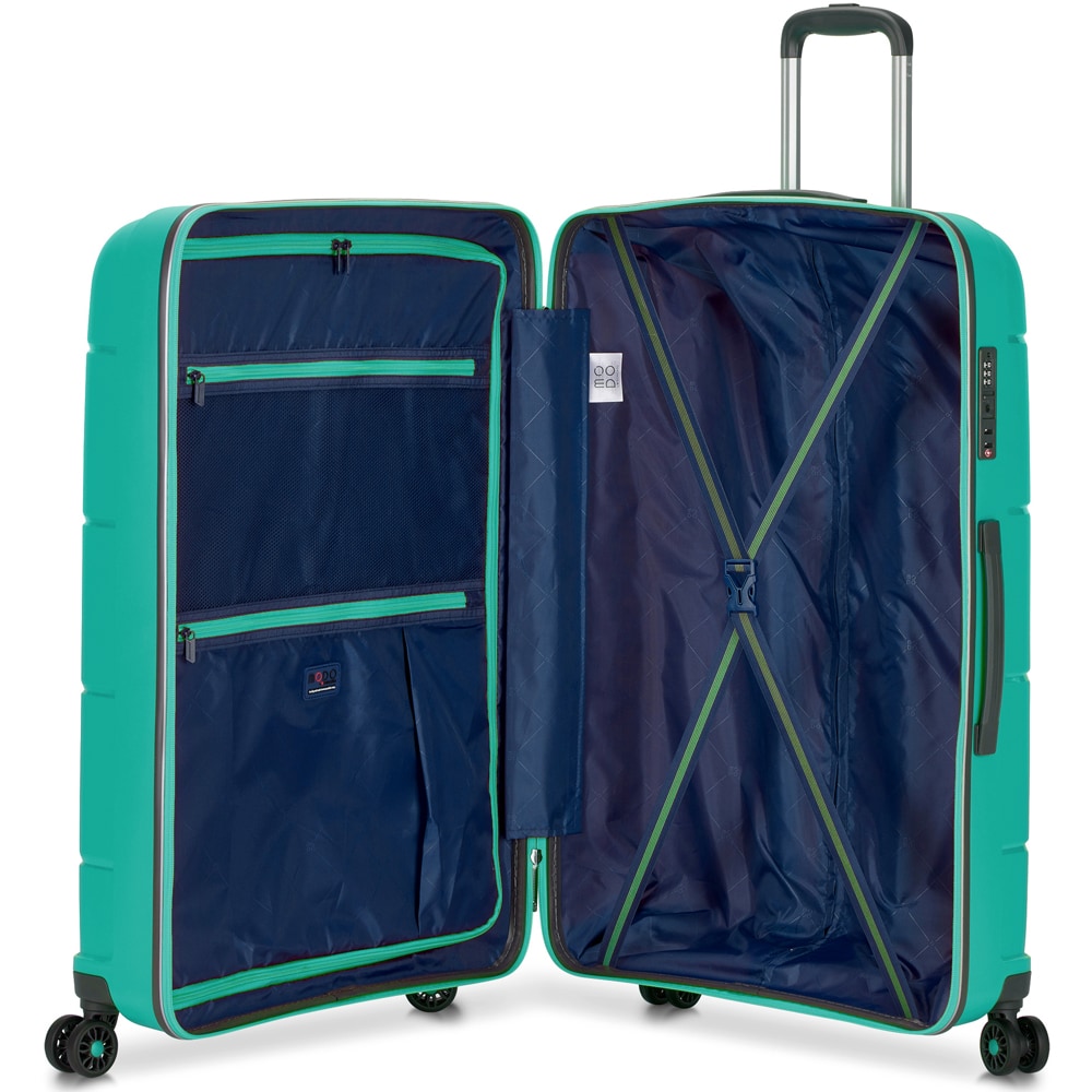 Troler MODO BY RONCATO Galaxy H Spin, 75 cm, turcoaz