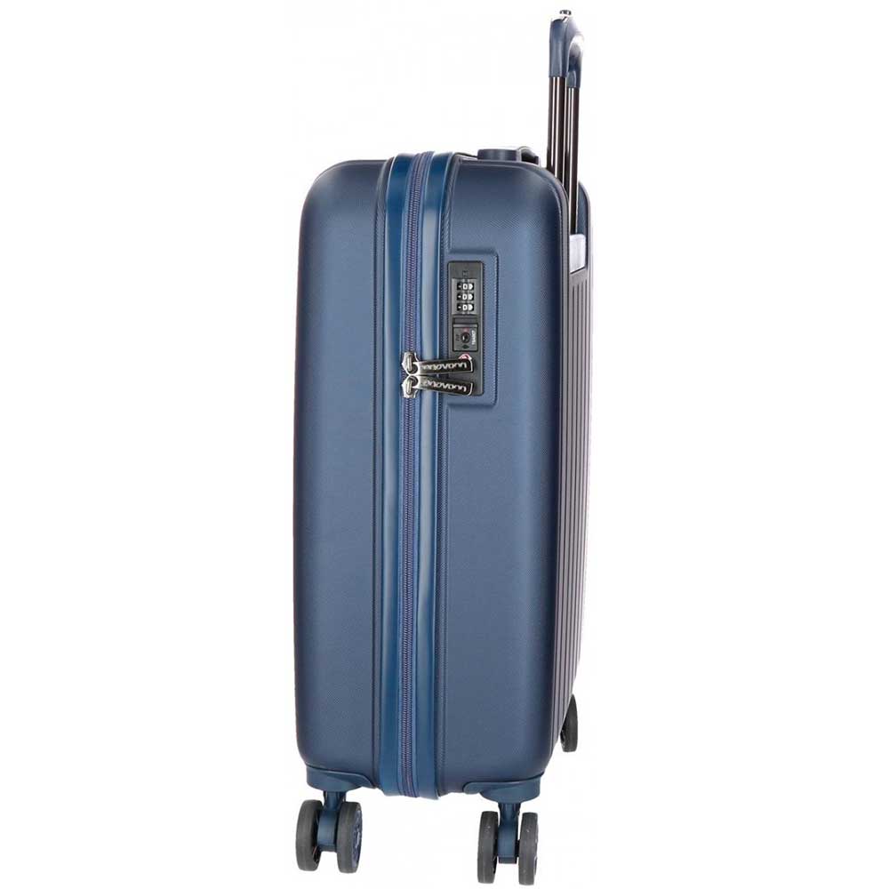 Troler MOVOM Wood, 55 cm, bleumarin