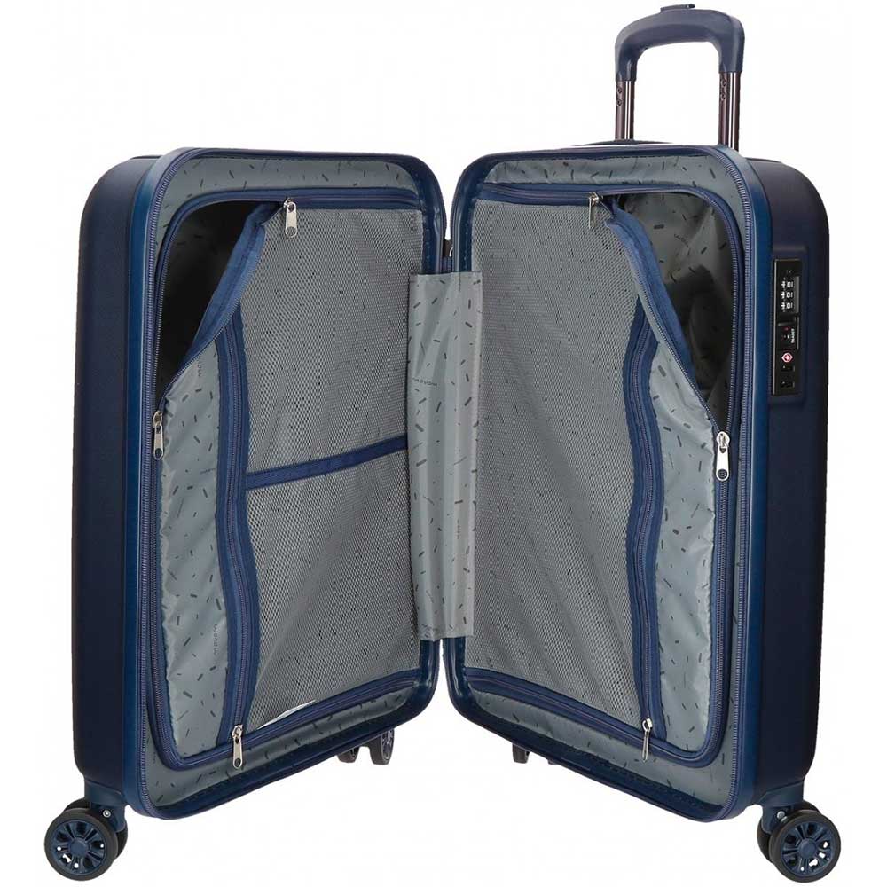 Troler MOVOM Wood, 55 cm, bleumarin