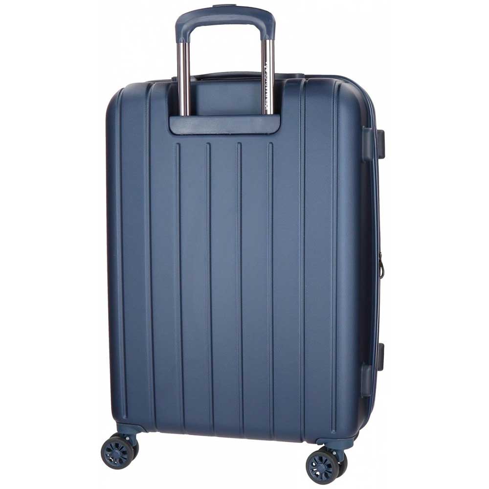 Troler MOVOM Wood, 75 cm, bleumarin