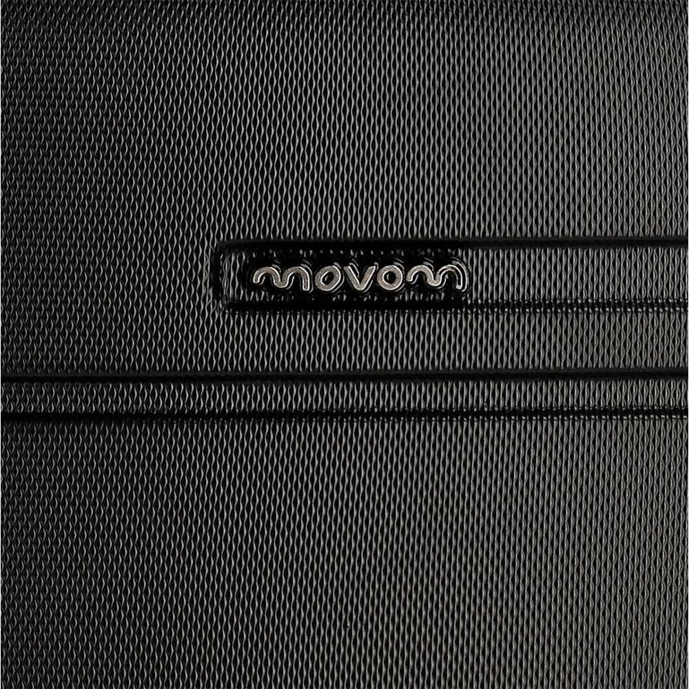 Troler MOVOM Matrix, 69 cm, 4 roti, negru